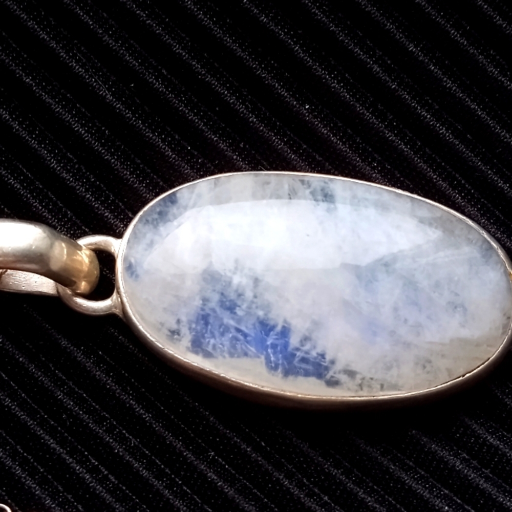 Moonstone pendant necklace
